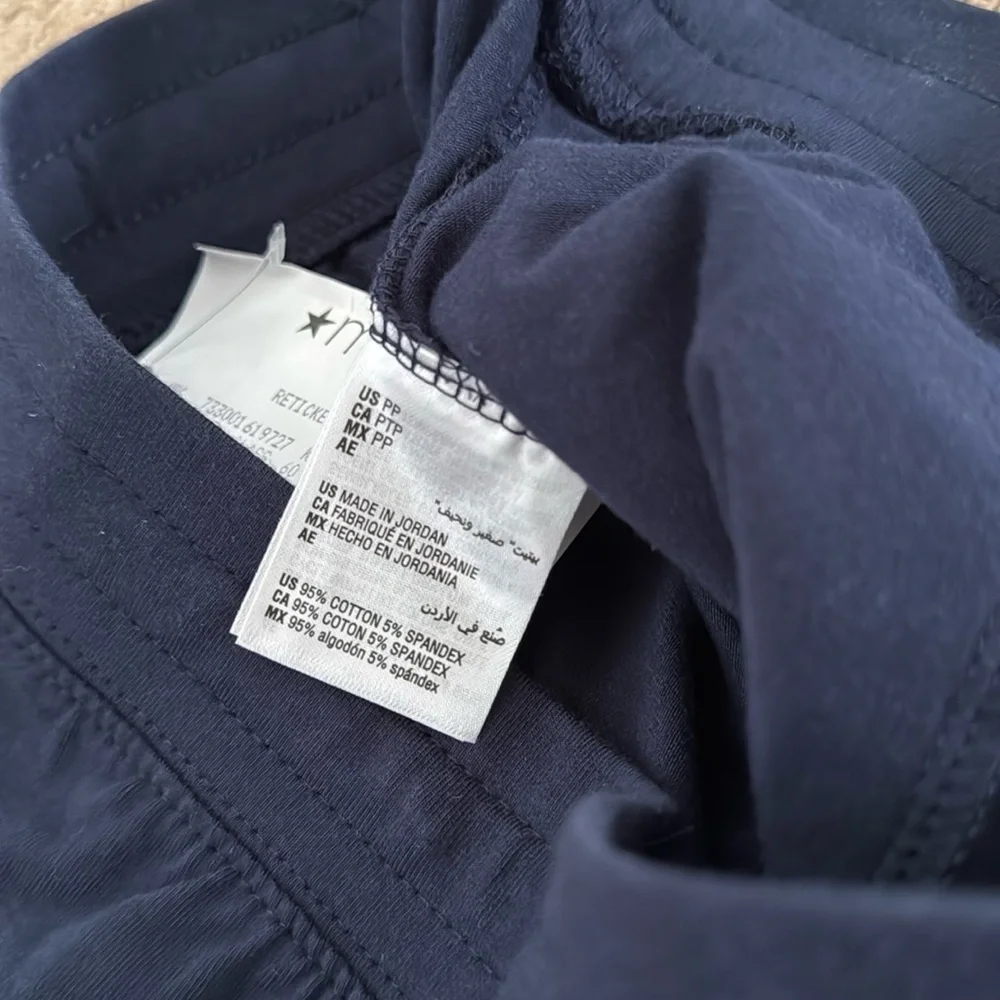 420M NWT Karen Scott Sport Knit Pull‎ On Skimmer Short - Size: PP